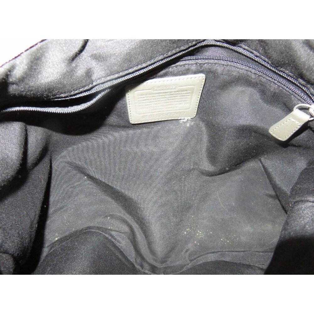 Coach Soho Embossed Exotic Leather Satchel Buckle Strap Snap Closure Carryall - Picture 3 of 13